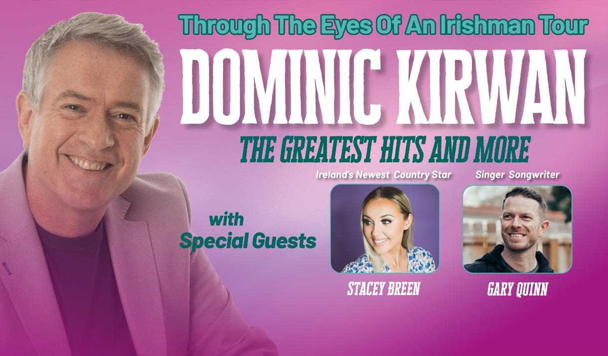 Dominic Kirwan in pink jacket