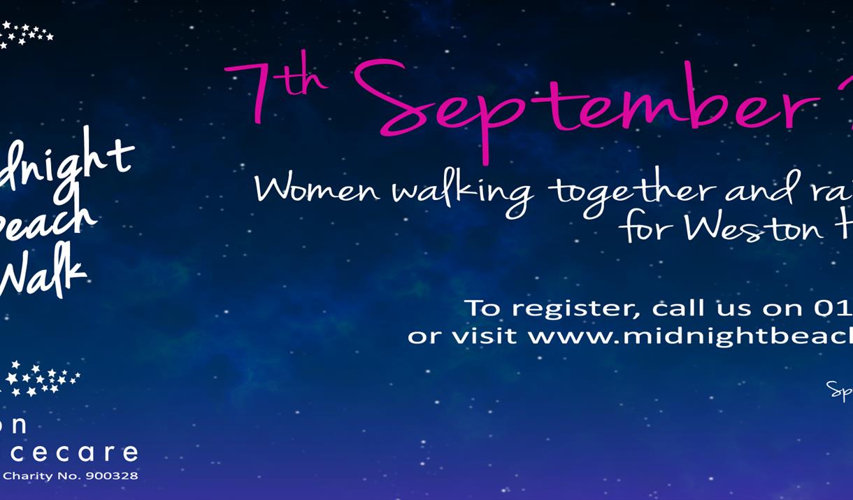Midnight Beach Walk Fundraiser for Weston Hospicecare