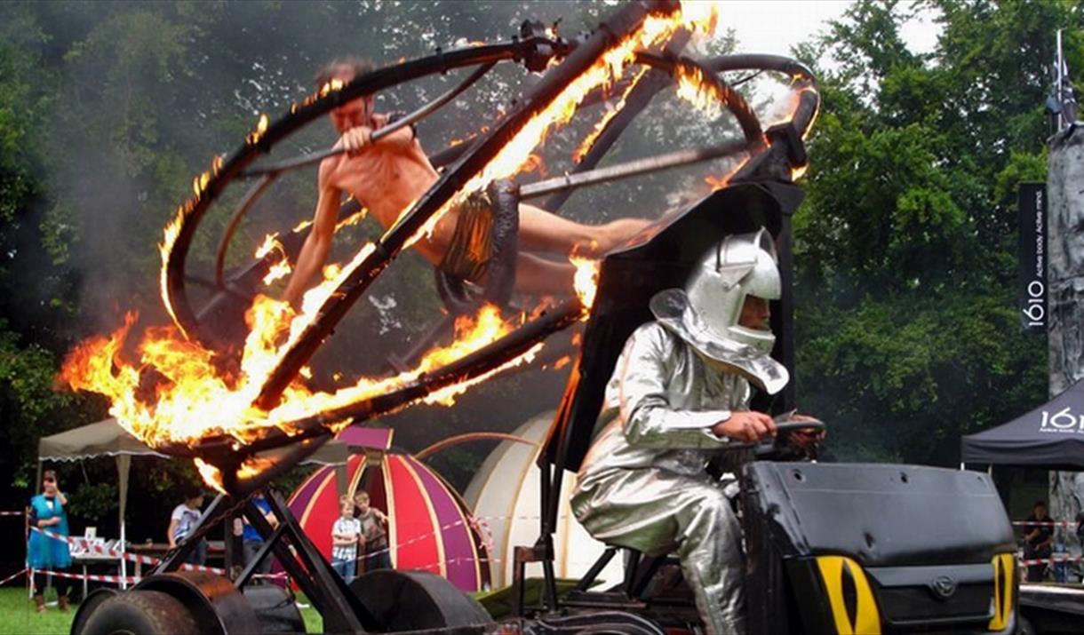 Joseph Peace Fire Spectacular and 3SIXTY Mountain Bikes