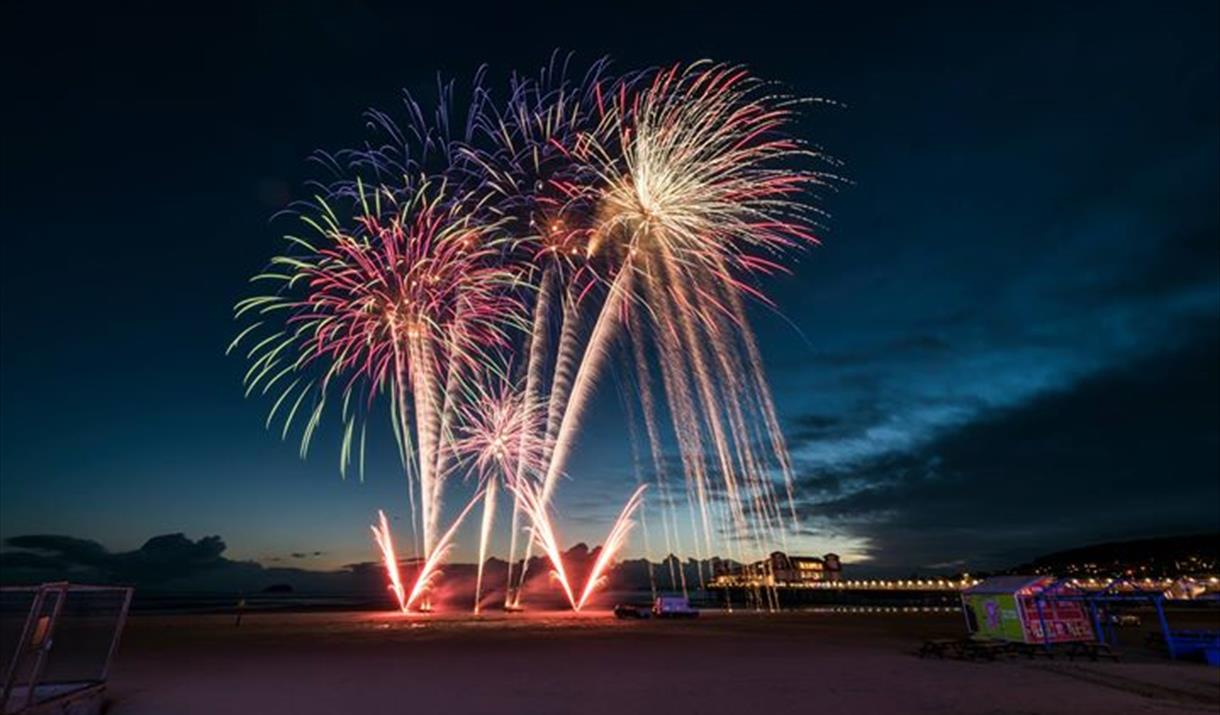 Grand Pier Fireworks - September