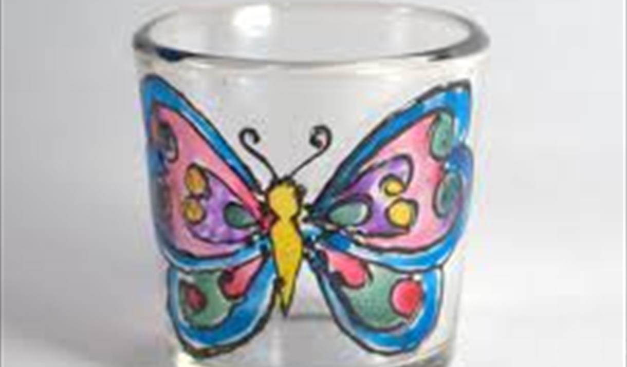 "Have a Go at Glass Painting"