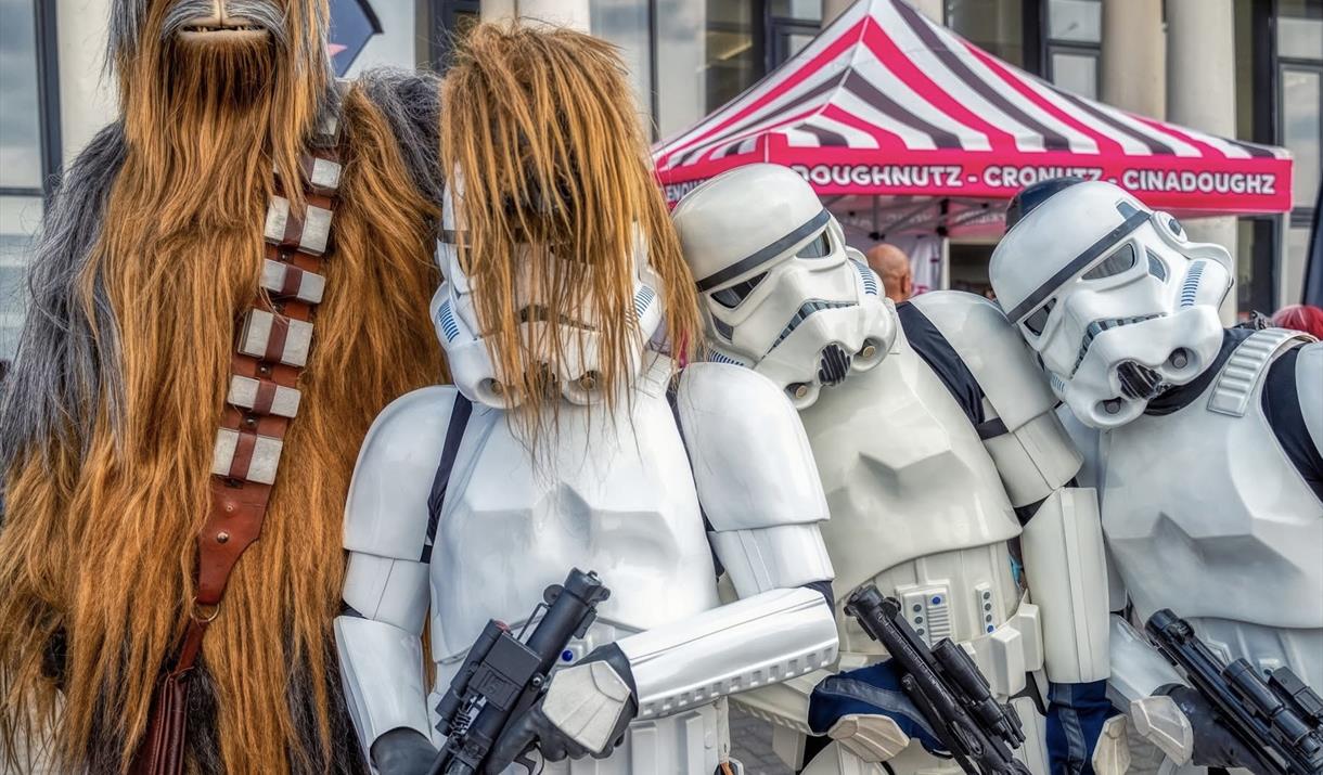 Meet characters from the movies!