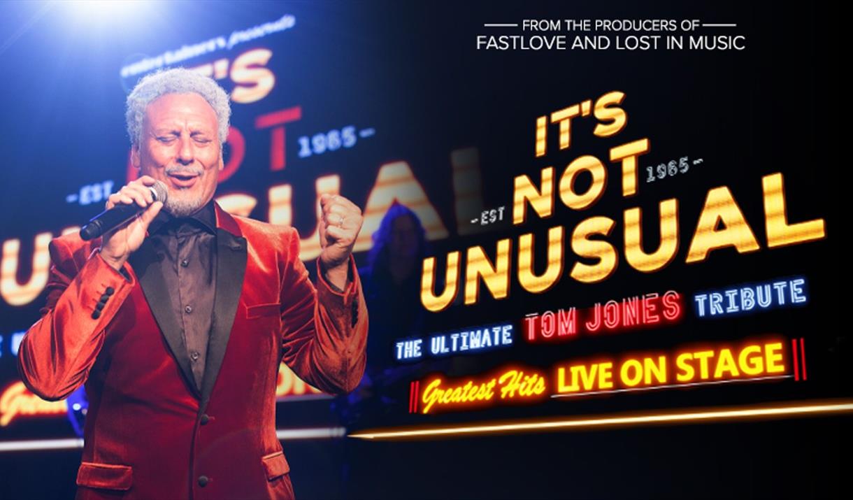 Tom Jones tribute concert poster