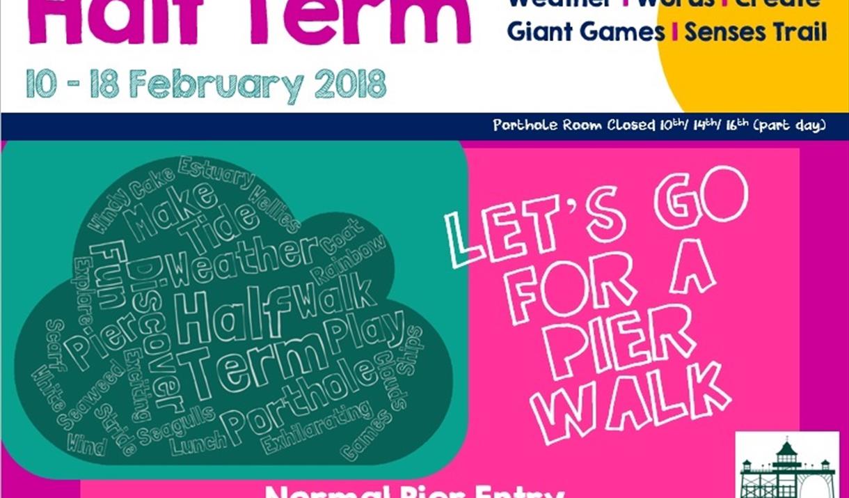 Half Term - Let's go for a Pier Walk!