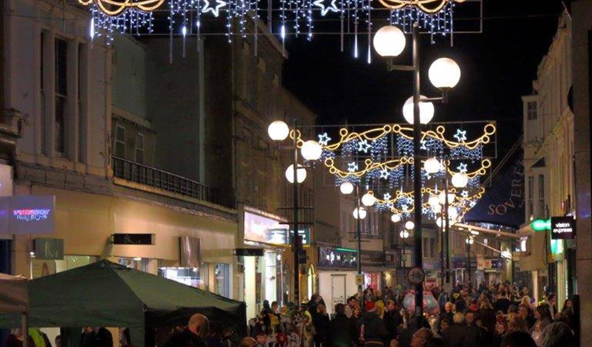 Christmas Late Night Shopping Weston-super-Mare