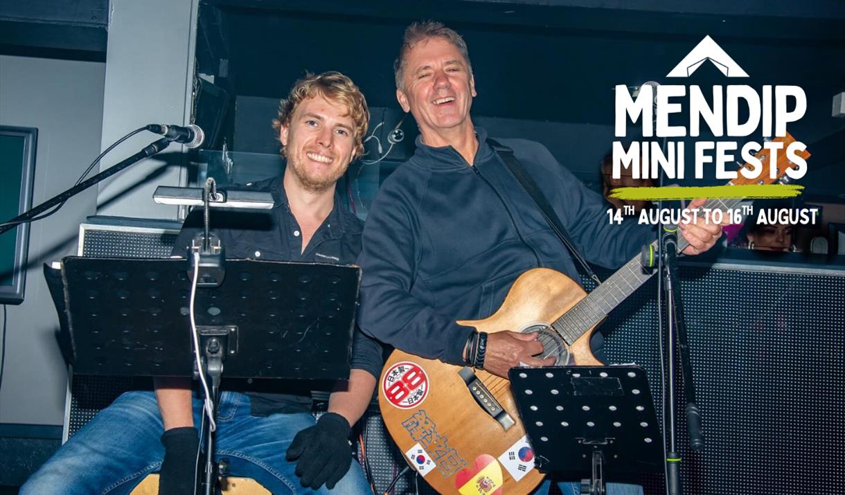 Station2Station performing for Mendip Mini Fest during the Summer