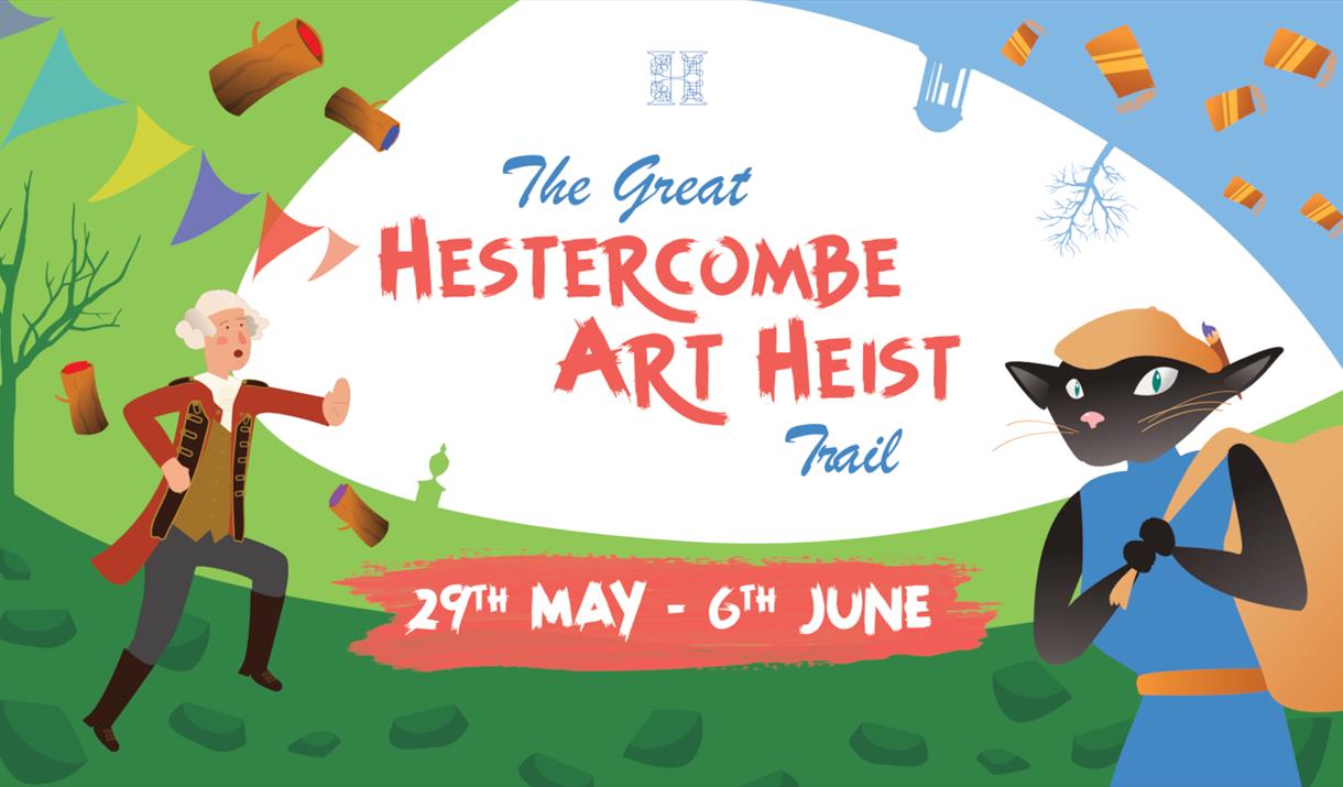 Join Cassie the Cat Burglar on this art-inspired May half term trail!