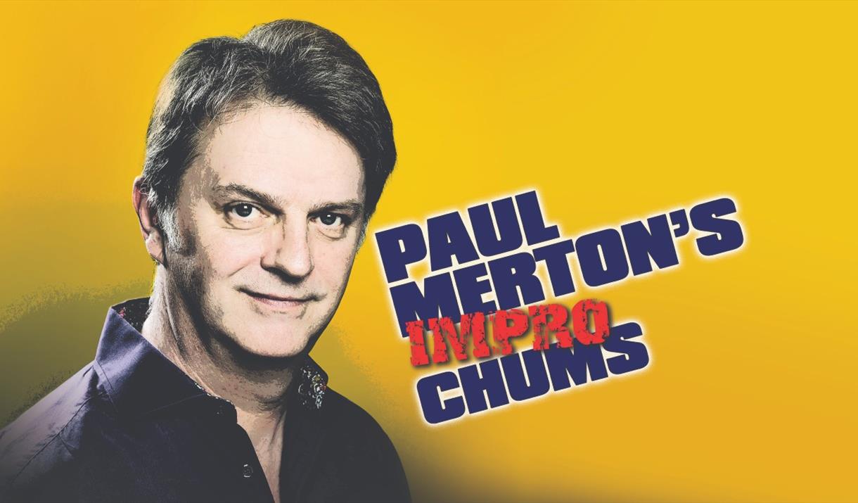 Poster with image of Paul Merton