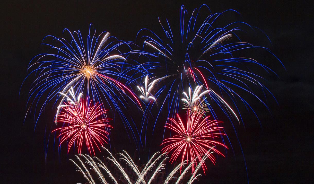 Fireworks, Weston-super-Mare,