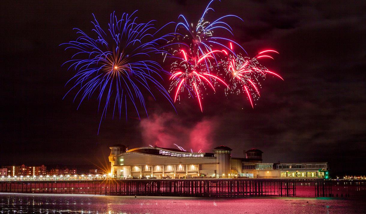 Fireworks at Sea