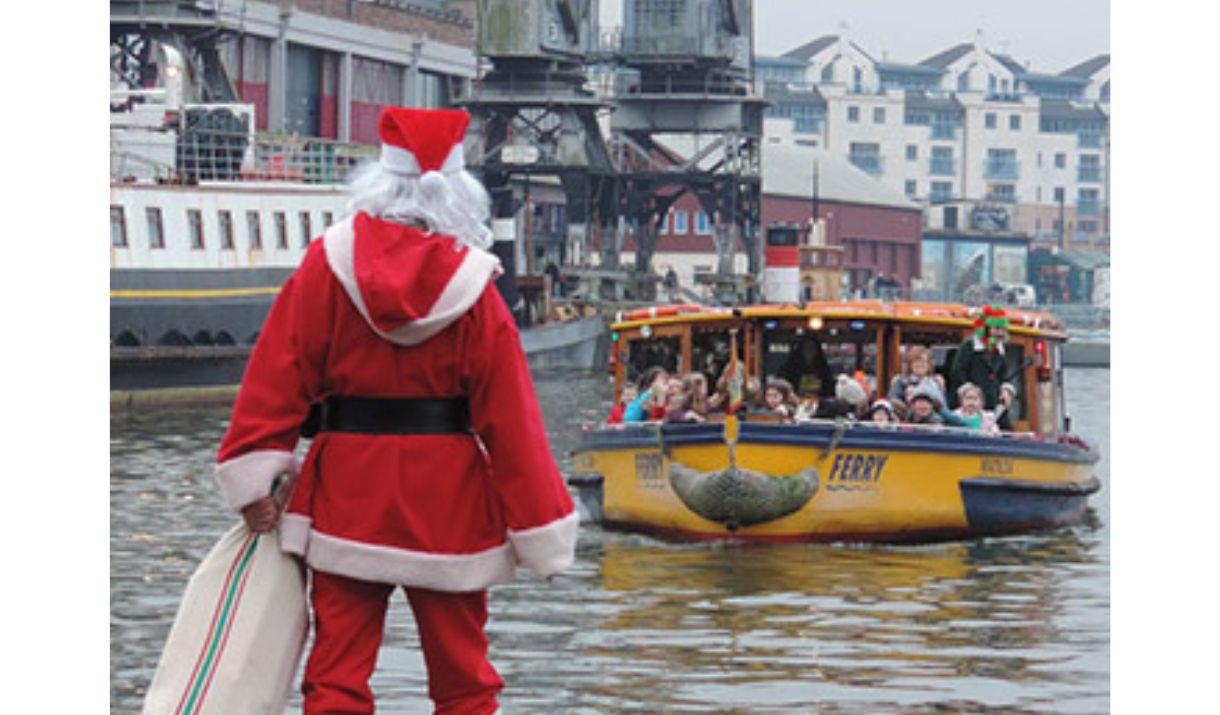 Sail with Santa with Bristol Ferry Boats
