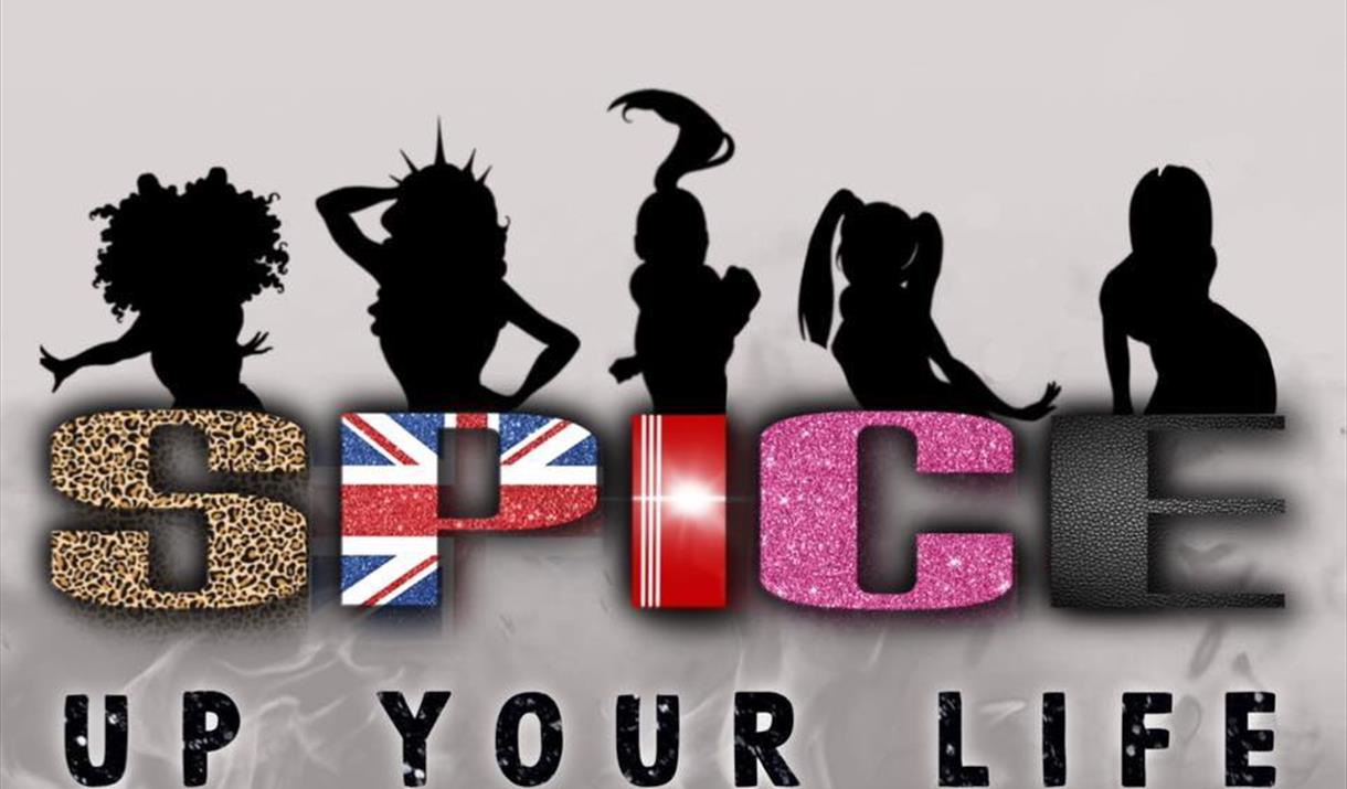 Colour poster for Spice Up Your Life tribute act