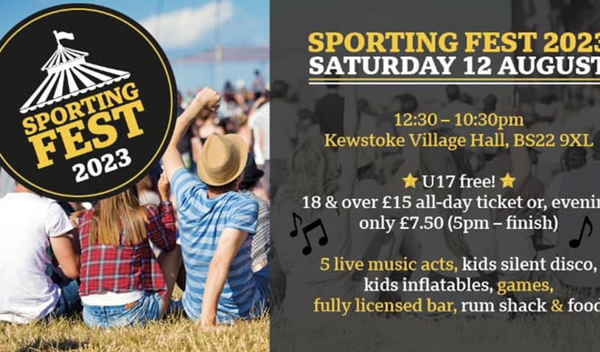 Flyer for Sporting Fest 23