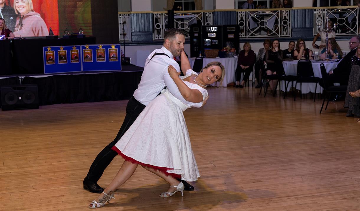 Weston Hospicecare Strictly Fun Dancing couple