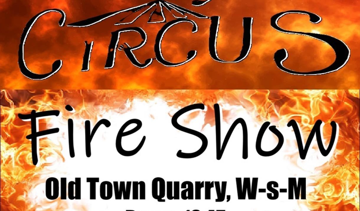 Tiny Circus Fire Show poster