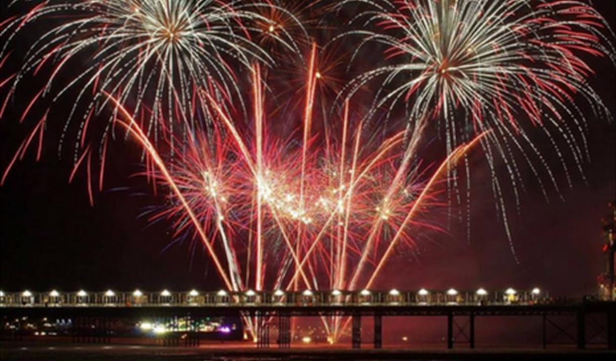 Grand Pier Fireworks February