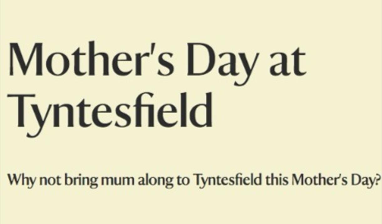 Mother's Day at Tyntesfield