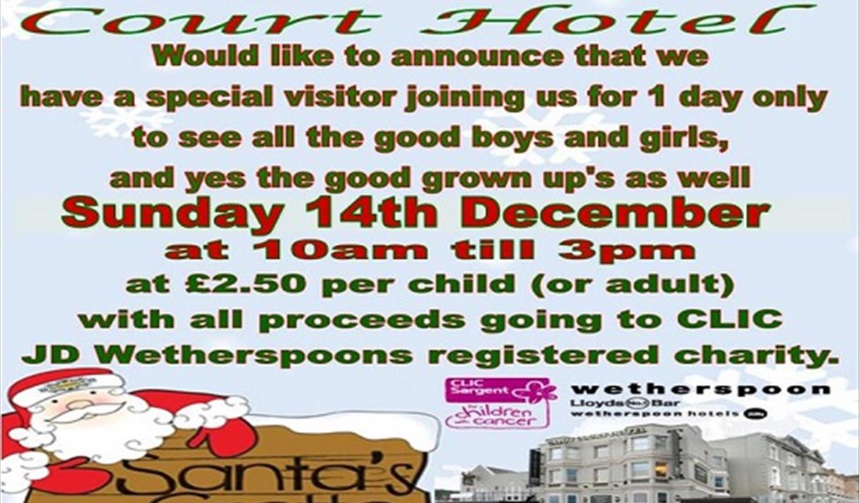 Santa at the Cabot Court Hotel