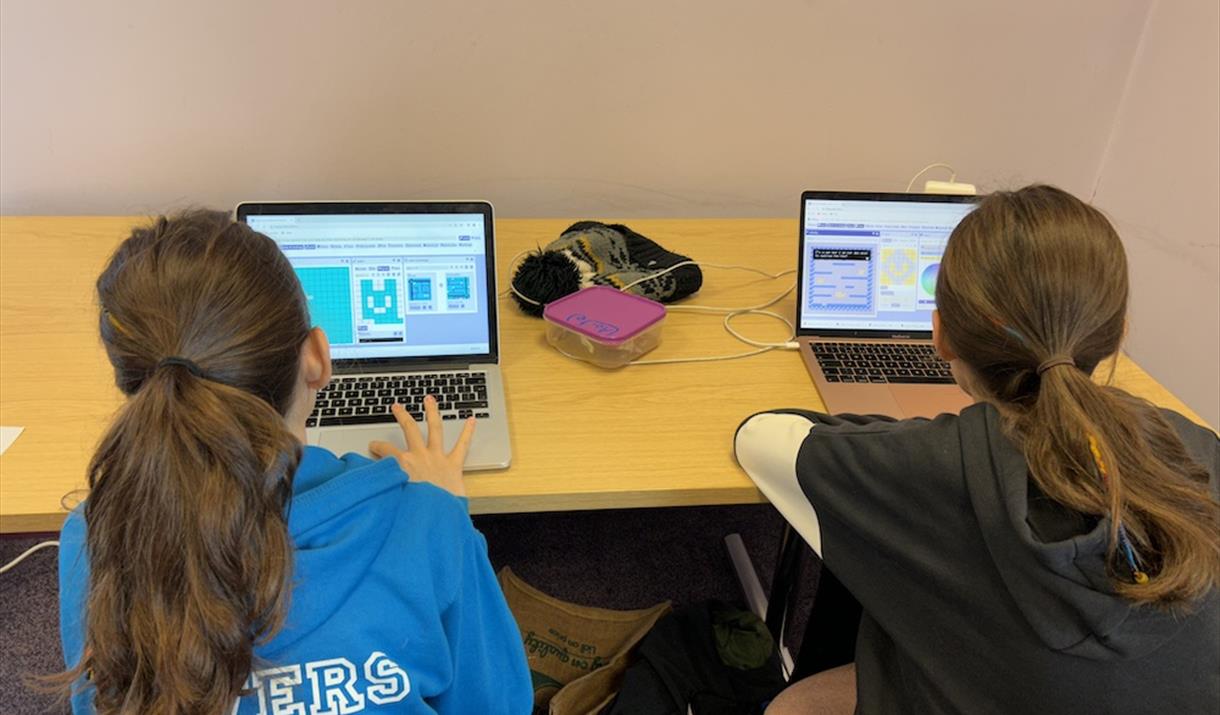 Children coding