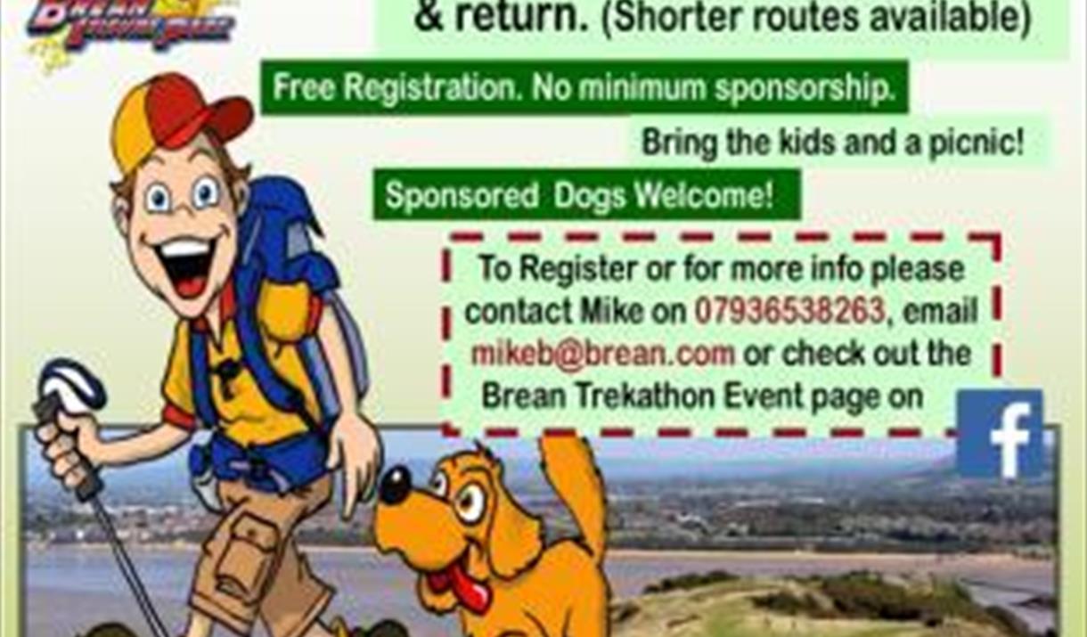 Brean Trekathon. Sponsred Walk for the Childrens Hospice South West