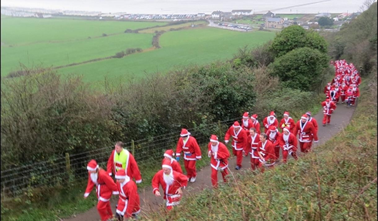 Brean Down Santa Scramble 5/10K Race