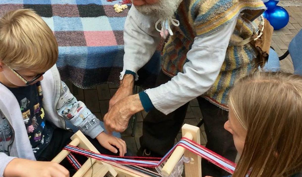Rural craft weaving