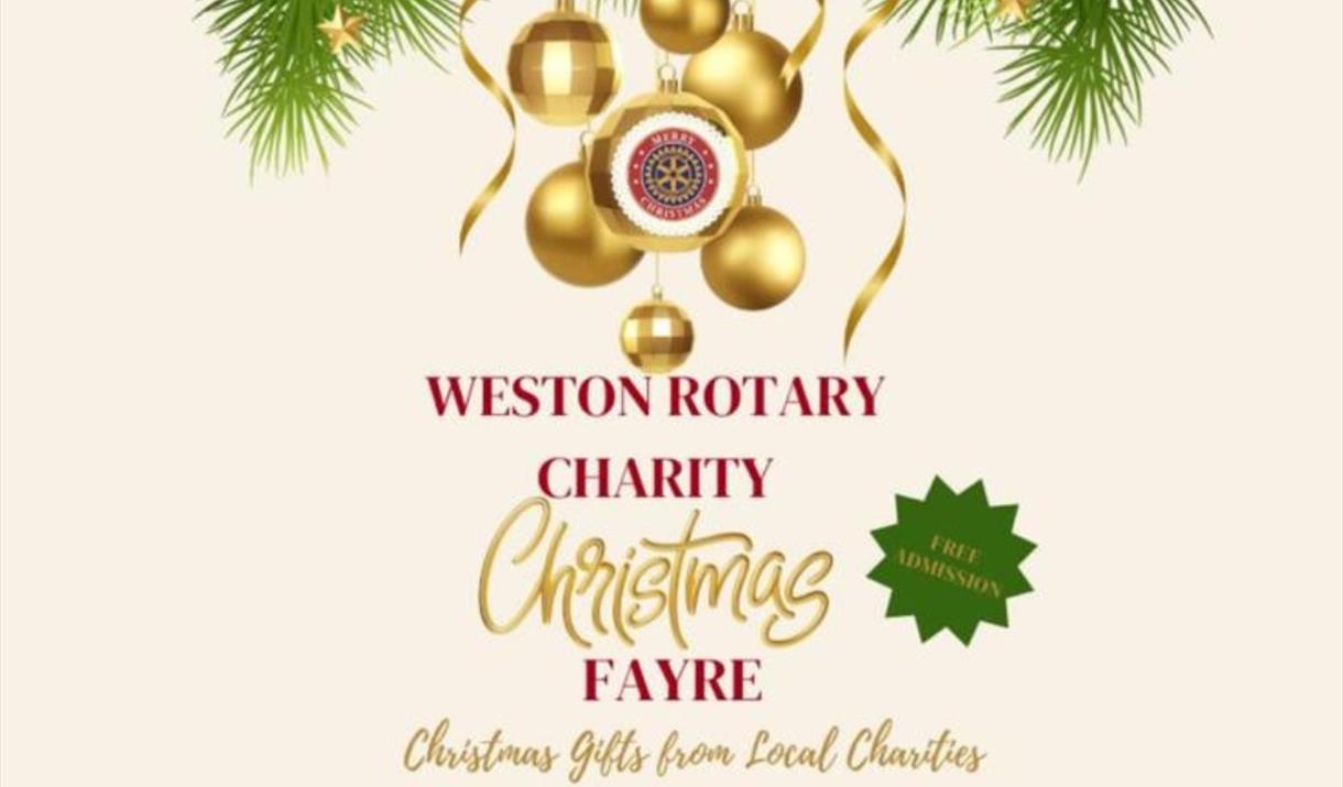 Weston Rotary charity Christmas fayre at the Royal Hotel