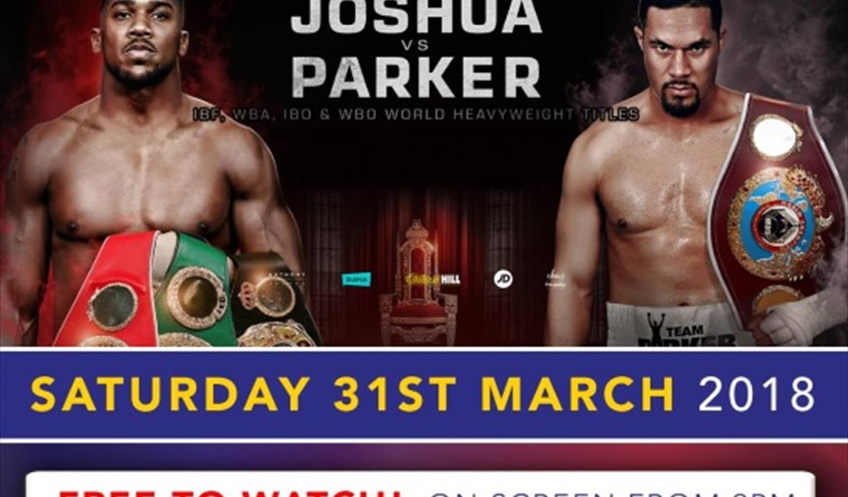 Joshua v Parker LIVE at The Bucket & Spade