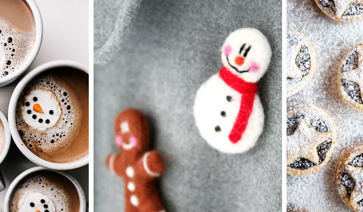 Christmas Needle Felting Party by The Happy Felt Club
