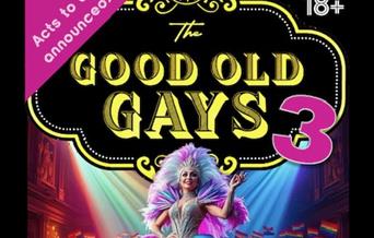 Poster depicting gay icons