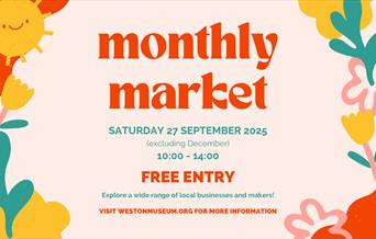 rectangular image with a light peach background. information in the middle of the image consists of the event name, the date of the event, times and t