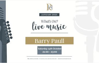 Barry Paull Live at the Royal Hotel.