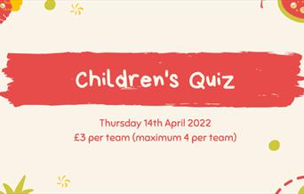 Childrens Quiz Poster