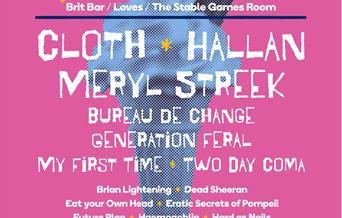 Groove Village Music Festival Weston-super-Mare Hallan Cloth Meryl Streak