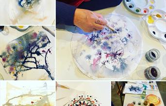 Earth Pigment Painting