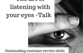 The art of listening with your eyes