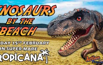 Dinosaurs by the Beach