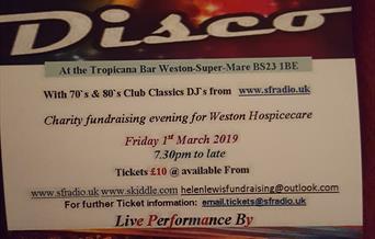 70's / 80's night with live band & disco