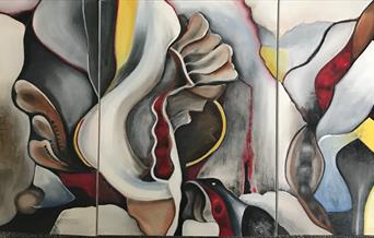 Soul Reflections: An exhibition of paintings by Norwegian artist, Anne Helene Ytreoy.
