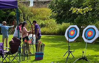 Archery Tournament at The Bishop's Palace