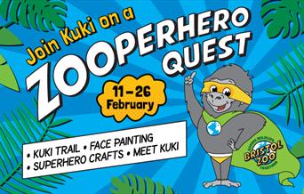 Zooperhero Quest at Bristol Zoo Gardens