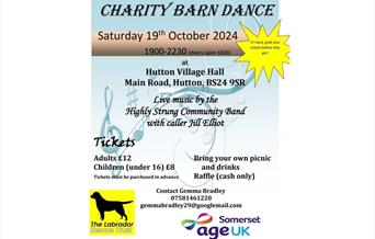 Charity Barn Dance poster