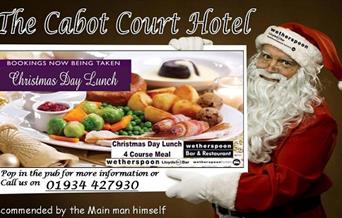 Christmas Day Lunch at the Cabot Court Hotel