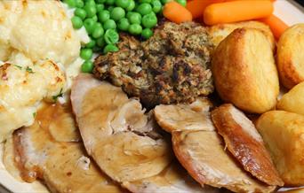 A roast dinner