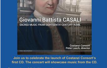 Casali concert poster