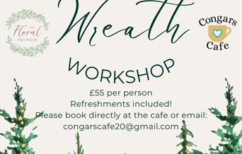 Christmas designed information poster