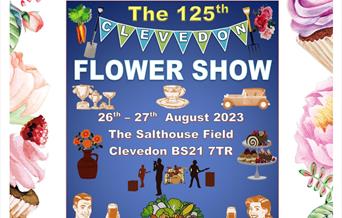 Poster advertising a flower show