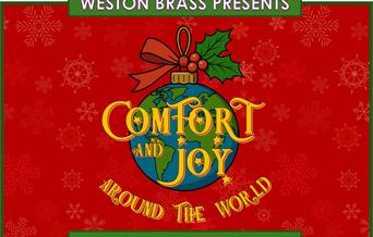 Weston Brass 'Comfort and Joy... Around the World' Christmas concert promotion.