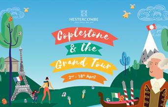 Take part in the Easter trail at Hestercombe Gardens: Coplestone and the Grand Tour, and the Flower Power trail