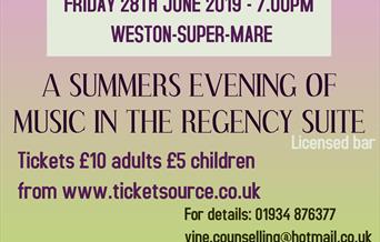 Showcase of Choirs Concert Grand Pier Weston-super-Mare Vine Counselling